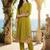 Women Floral Embroidered Thread Work Cotton Kurta with Trousers