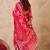 Women Floral Printed Chanderi Silk Kurta with Trousers & With Dupatta
