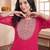 Women Leheriya Printed Thread Work Kurta with Trousers & With Dupatta