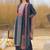 Women Printed Sequinned Cotton Kurta with Trousers & With Dupatta