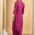 Women Embroidered Thread Work Kurta with Trousers