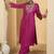 Women Embroidered Thread Work Kurta with Trousers