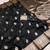 Black soft silk blend saree with zari weaving meenakari design
