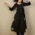 Women Ethnic Motifs Embroidered Panelled Thread Work Cotton Kurta with Trousers