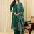 Women Ethnic Motifs Embroidered Thread Work Kurta with Trousers & With Dupatta