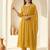 Women Ethnic Motifs Embroidered Panelled Thread Work Kurta with Trousers & With Dupatta