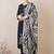 Women Floral Embroidered Thread Work Linen Kurta with Trousers & With Dupatta