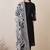 Women Floral Embroidered Thread Work Linen Kurta with Trousers & With Dupatta