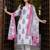 Women Floral Printed Cotton Kurta with Trousers & With Dupatta