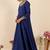Women Ethnic Motifs Embroidered Panelled Thread Work Kurta with Trousers