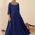 Women Ethnic Motifs Embroidered Panelled Thread Work Kurta with Trousers