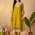 Women Floral Embroidered Thread Work Kurta with Trousers & With Dupatta