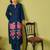 Women Floral Embroidered Thread Work Kurta with Trousers