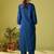 Women Floral Embroidered Thread Work Kurta with Trousers