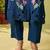 Women Floral Embroidered Thread Work Kurta with Trousers