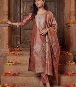 Women Kurta with Trousers & With Dupatta