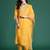 Floral Embroidered Thread Work Kurta with Trousers & With Dupatta