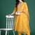 Floral Embroidered Thread Work Kurta with Trousers & With Dupatta