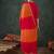Floral Yoke Design Round Neck Zari Straight Kurta With Trousers & Dupatta