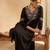 Women Embroidered Kurta with Trousers