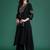 Solid Kurta with Trousers with Embroidered Detail
