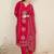 Ethnic Motifs Printed Cotton V-Neck Straight Kurta with Trousers & Dupatta
