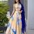Peach Digital Print Jimmy Organza Lehenga Choli Set