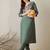 Women Embroidered Thread Work Kurta with Trousers
