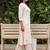 Women Ethnic Motifs Embroidered Thread Work Cotton Kurta with Palazzos