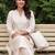 Women Ethnic Motifs Embroidered Thread Work Cotton Kurta with Palazzos