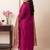 Women Embroidered Thread Work Kurta With Trousers & Dupatta