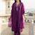 Women Ethnic Motifs Embroidered Thread Work Kurta with Trousers & With Dupatta