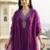 Women Ethnic Motifs Embroidered Thread Work Kurta with Trousers & With Dupatta