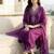Women Ethnic Motifs Embroidered Thread Work Kurta with Trousers & With Dupatta
