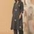 Women Animal Embroidered Thread Work Cotton Kurta with Palazzos