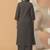 Women Animal Embroidered Thread Work Cotton Kurta with Palazzos