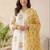 Women Floral Printed Cotton Kurta with Trousers & With Dupatta