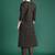 Women Printed Pleated Mirror Work Cotton Kurta with Trousers