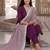 Women Thread Work Cotton Kurta with Trousers & With Dupatta