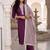 Women Thread Work Cotton Kurta with Trousers & With Dupatta