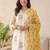 Women Ethnic Motifs Printed Cotton Kurta with Trousers & With Dupatta