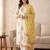 Women Ethnic Motifs Printed Cotton Kurta with Trousers & With Dupatta