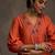 Women Ethnic Motifs Embroidered Thread Work Kurta with Trouser