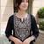 Women Ethnic Motifs Embroidered Thread Work Cotton Kurta with Trousers