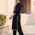 Women Ethnic Motifs Embroidered Thread Work Cotton Kurta with Trousers