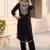 Women Ethnic Motifs Embroidered Thread Work Cotton Kurta with Trousers