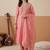 Women Ethnic Motifs Embroidered Kurta with Trousers & With Dupatta