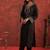 Women Ethnic Motifs Embroidered Thread Work Liva Kurta with Trousers