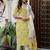 Women Floral Printed Cotton Kurta with Trousers & With Dupatta