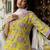 Women Floral Printed Cotton Kurta with Trousers & With Dupatta